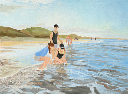 Scavenging for Beach Worms