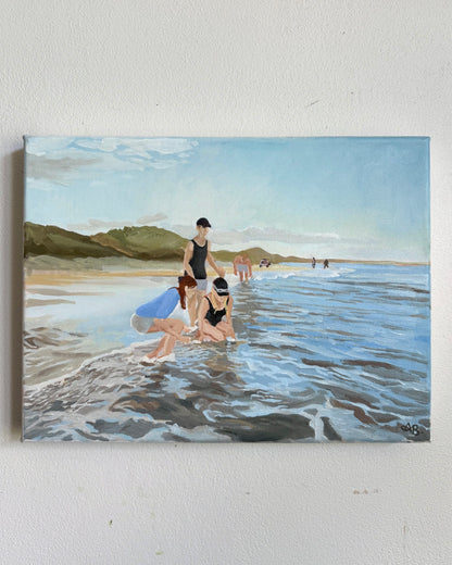 Scavenging for Beach Worms